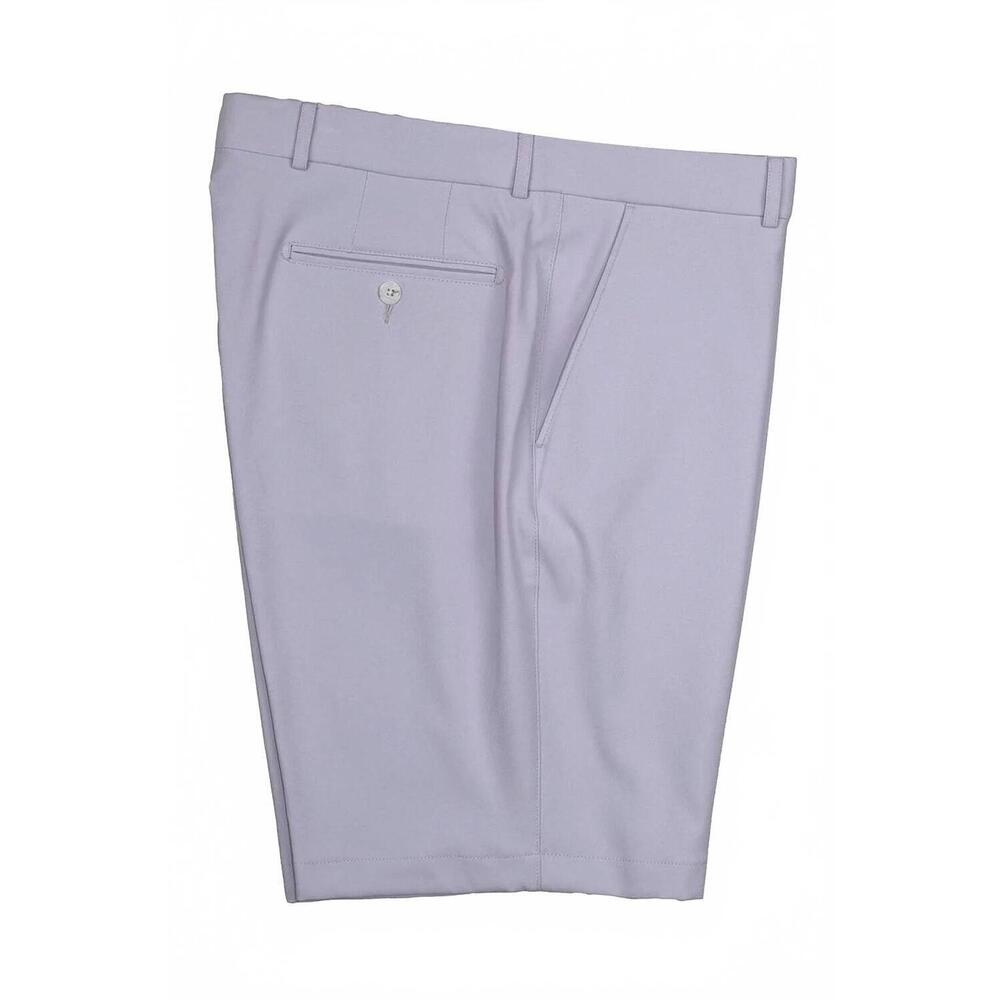 NEW BALLIN men's bi stretch agile performance microfiber golf shorts in lavender